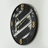ESTHETI home Roloi Toixou Metalliko Mavro/Xruso F60x4cm 753-10021